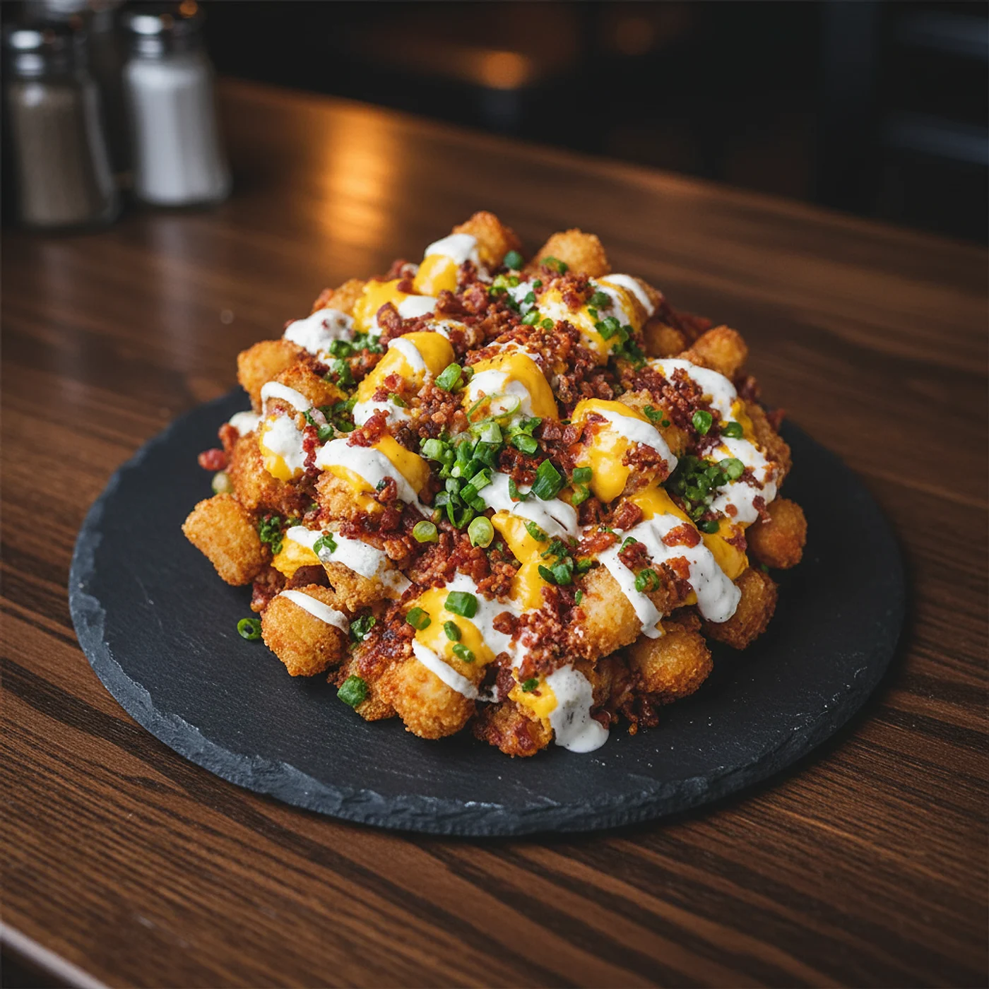 Bacon Cheddar Tots