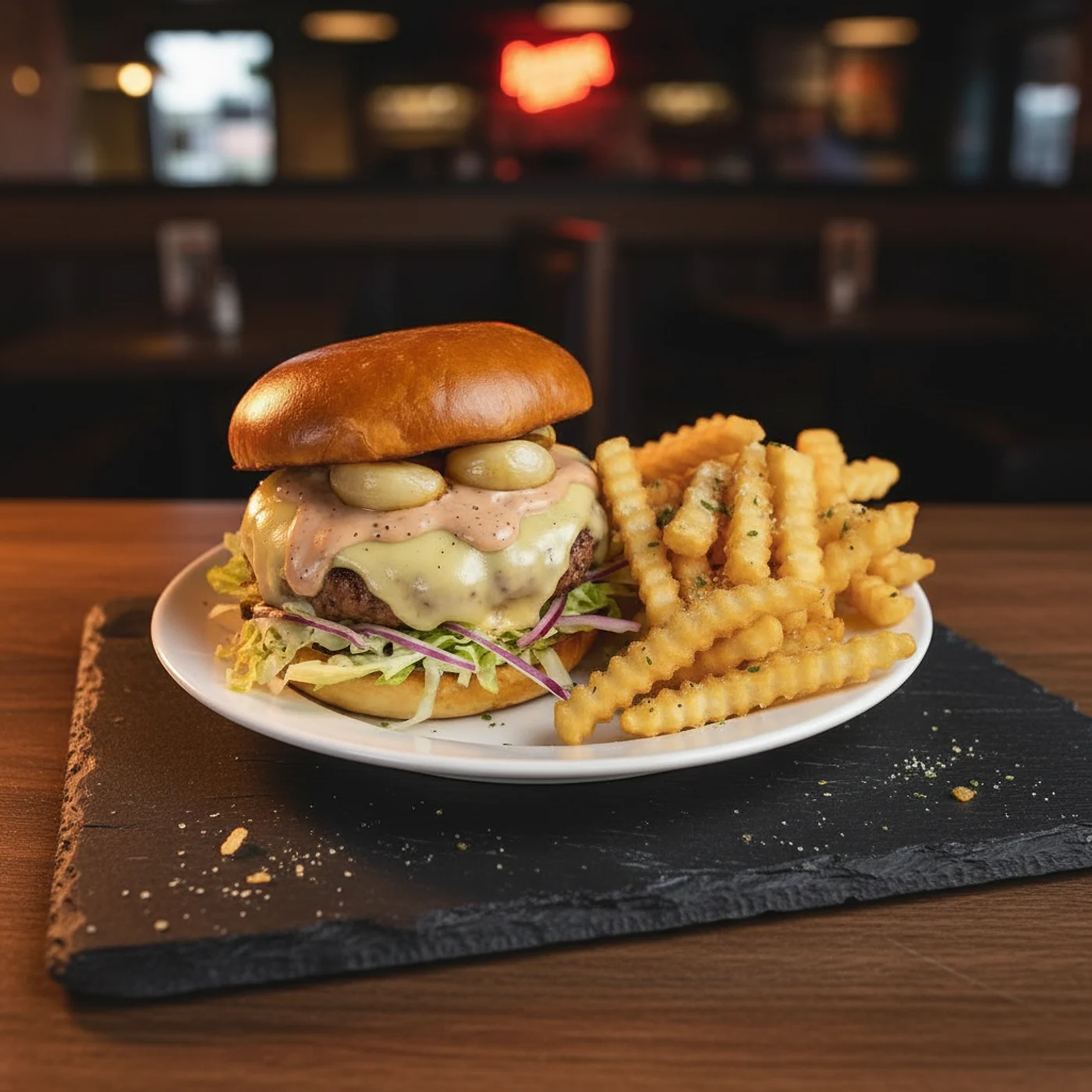 Garlic Burger